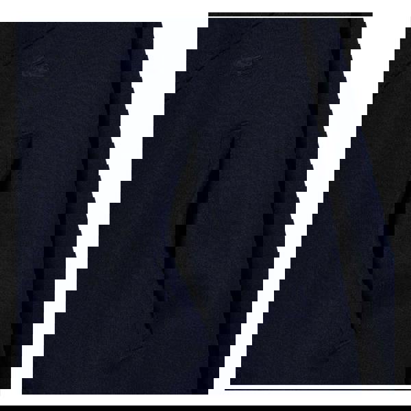 Lacoste Womens/Ladies Full Zip Crop Sweatshirt - Navy - 