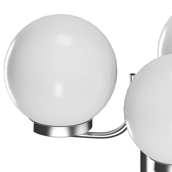 Berkfield Garden Lamp Post 3 Lamps 220 cm