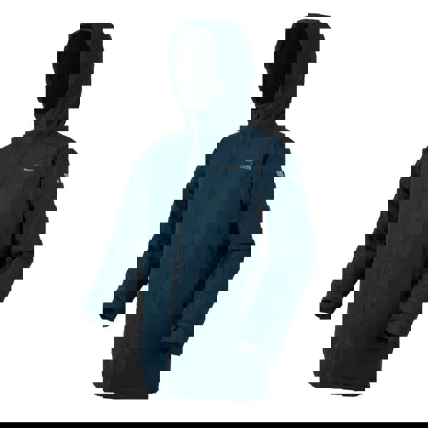 Regatta Childrens/Kids Farbank II Waterproof Jacket - Navy Blue - 