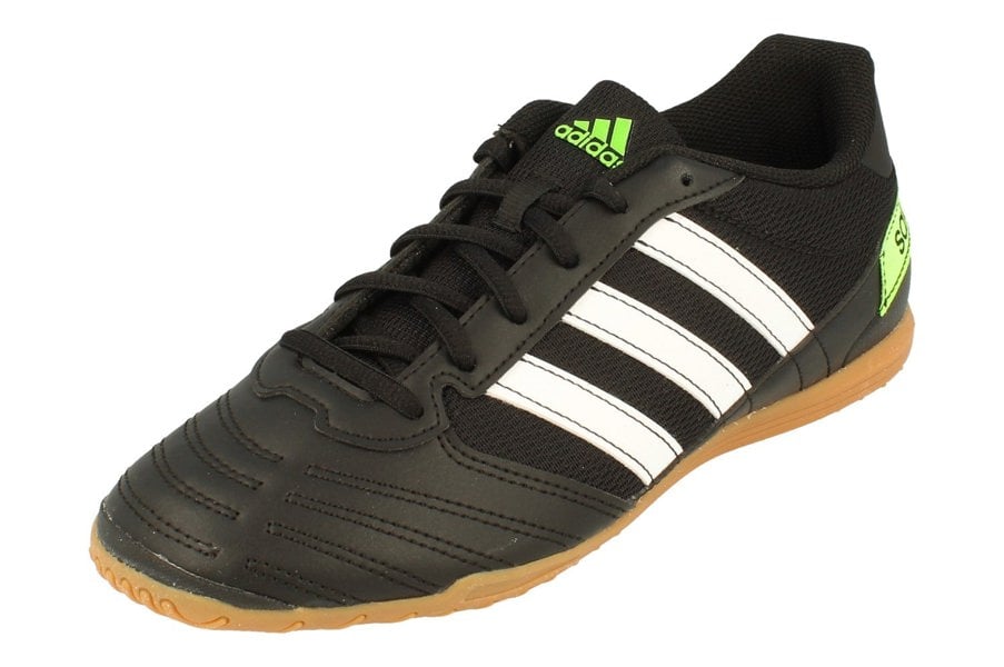 Adidas Super Sala Mens Football Boots Trainers  FV5456 - Black White Green Fv5456 - Photo 0
