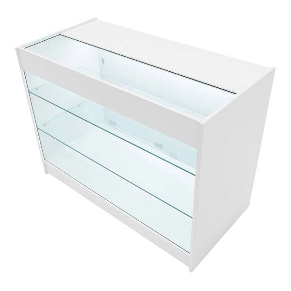 Monstershop Apollo LED Shop Counter Set LM60 & 2 x K1200 - White