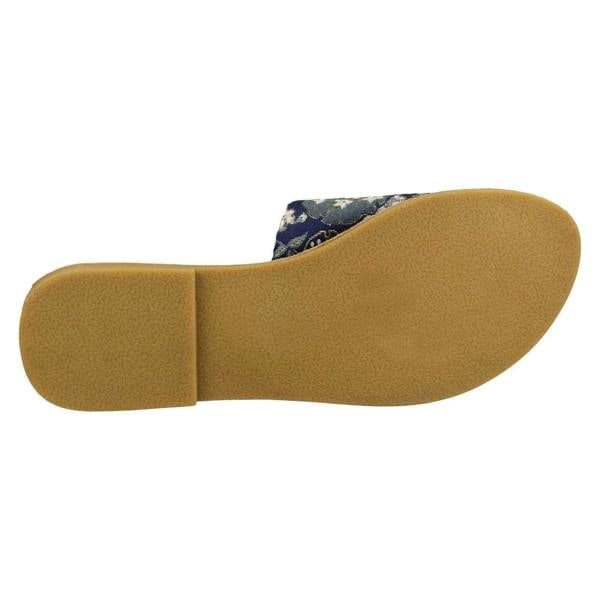 Savannah Ladies Savannah Patterned Mule Sandals