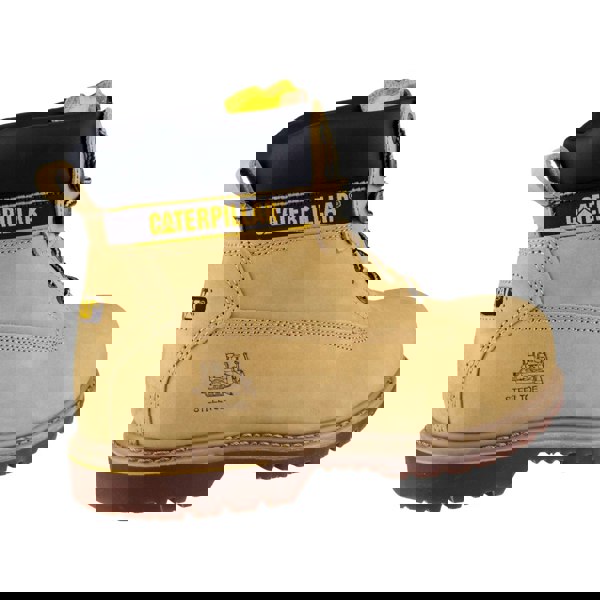 Caterpillar Holton S3 Safety Mens Boots - Honey