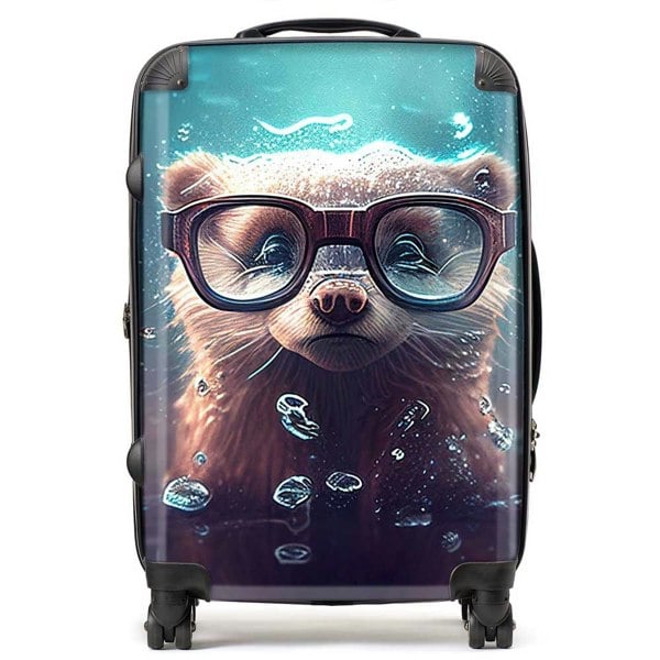 Warren Reed Ferret Splashart Water Suitcase