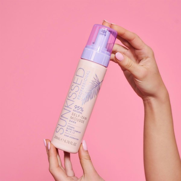 Sunkissed Professional Self Tan Mousse  200ml - Dark