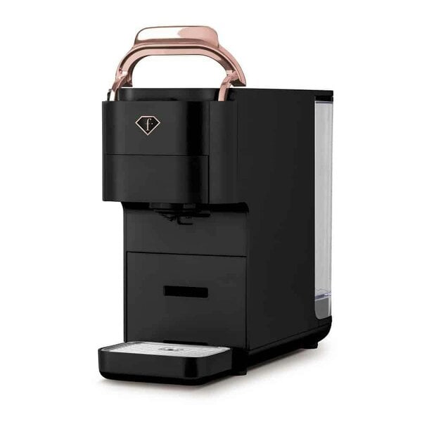 Berlinger Haus Capsule Coffee Maker 4 in 1 Black Rose Gold FTV0157 Fashion