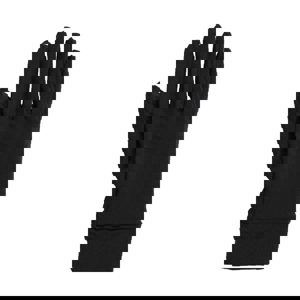 Mountain Warehouse Unisex Adult Grippi Fleece Lined Active Cycling Gloves - Black - 