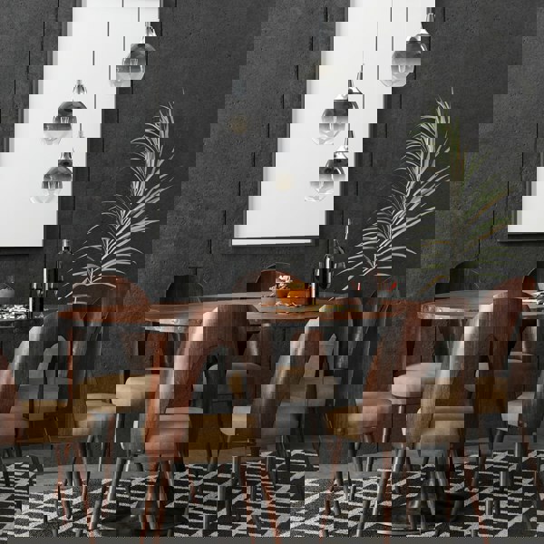 Milagro Monte Hand Made Circular Designer Pendant Lamp Smoked Glass Shades