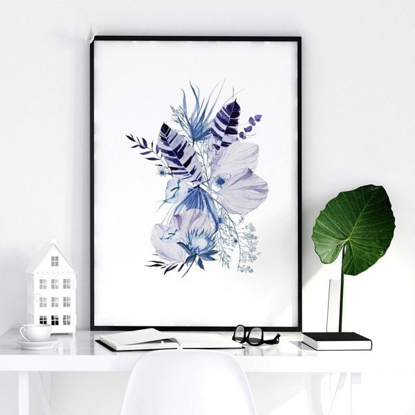 Pictures for home office | set of 3 wall art prints