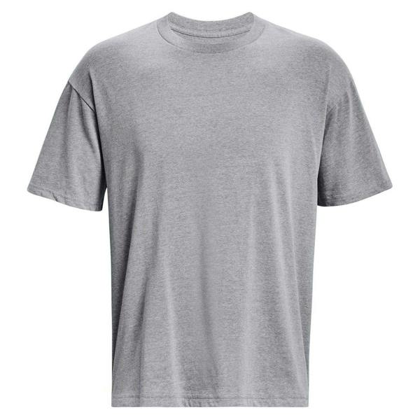 Under Armour Unisex Adult Heavyweight Short-Sleeved T-Shirt - Grey - 