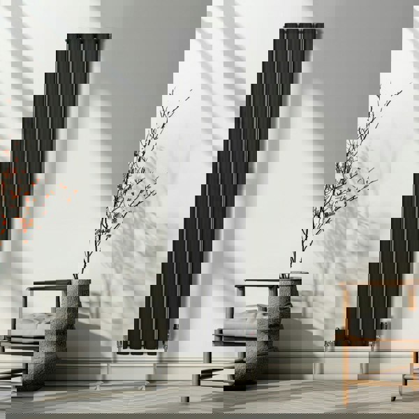 Monstershop Oval Column Radiator – 1600mm x 360mm – Black