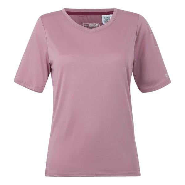 Regatta Womens/Ladies Fingal II V Neck T-Shirt - Lilas - 