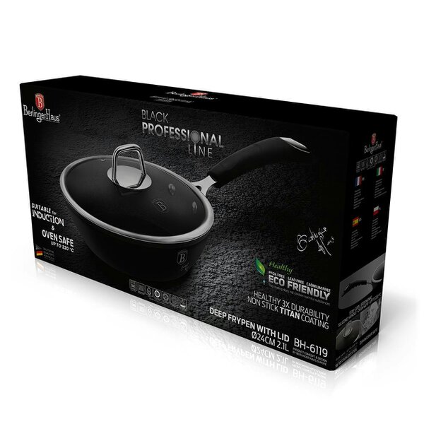Berlinger Haus Frying Pan 24 cm Berlinger Haus BH/6119 Black Professional Line