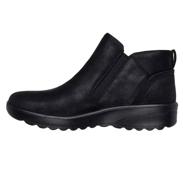 Skechers Women's Lovely Vibe Fall In Bloom Ankle Boots - Black