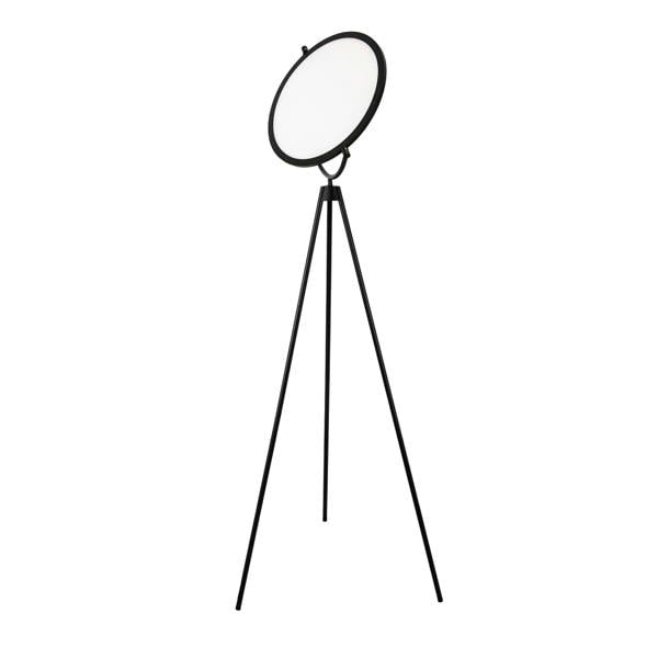 Angel Cerdá Black steel floor lamp 8102