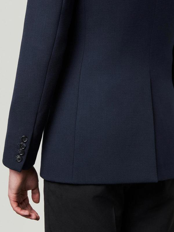Serran London Double Breasted Suit Jacket - Navy