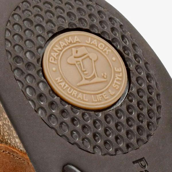 Panama Jack Fletcher Basics C5 - Men's Bark Brown Leather Sandals
