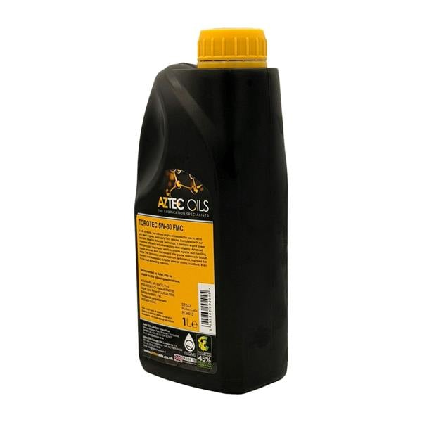 Aztec 5W30 Fully Synthetic Engine Oil FMC ACEA A5/B5 API SN/CF RN0700