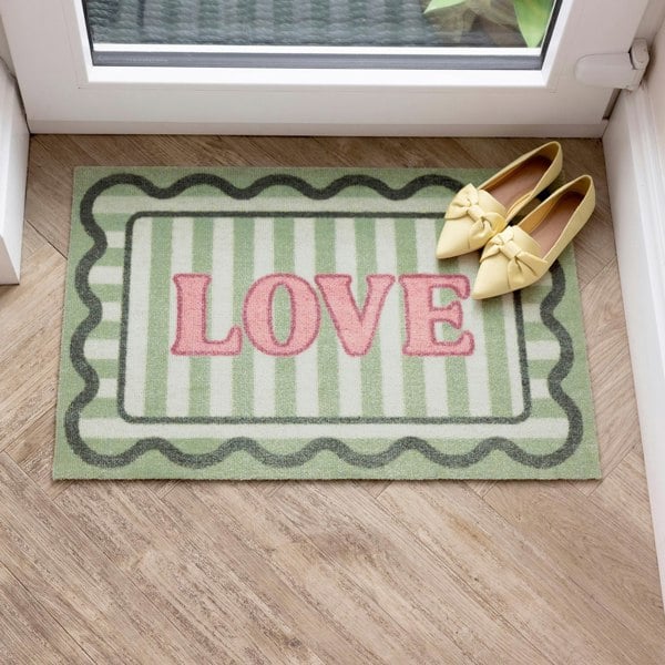 My Mat Nylon Indoor Patterned My Love