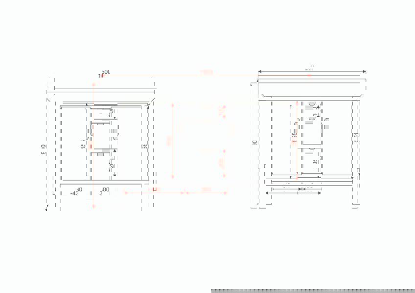 Acorn Heavy-Duty Cupboard Workbench (V.5) – Sturdy Wooden Workbench with Two Cupboards, One on Each side, Multiple Large Drawers, and Optional Back Panel or Pegboard, Ideal for Garages, Workshops, and Sheds
