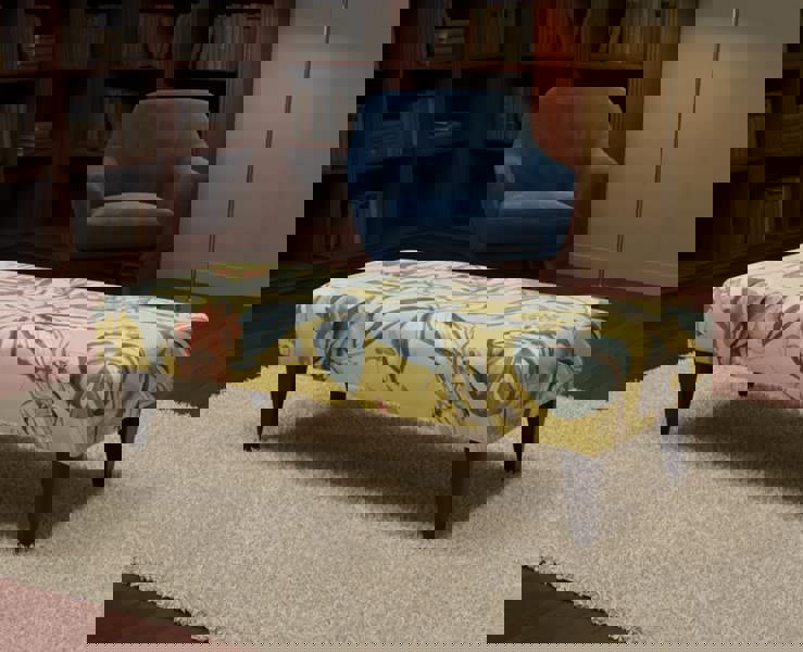 Zen Storage Ottoman Footstool Pouffe with Hidden Storage for Living Room  - ISTOOLS