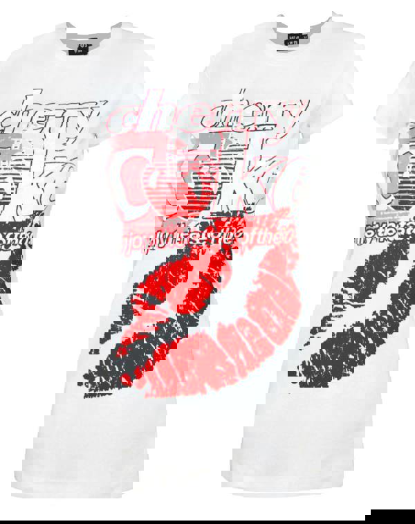 Coca Cola Womens White Coke Short Sleeved T-Shirt