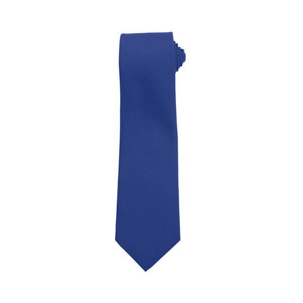 Premier Tie - Men Plain Work Tie - Royal