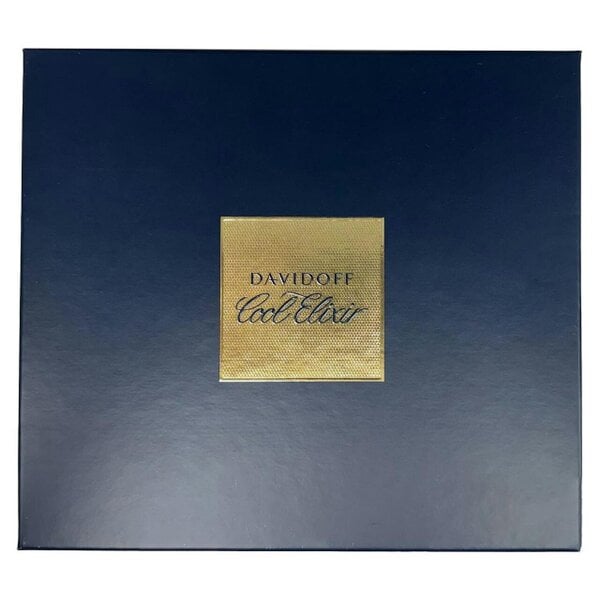Davidoff Cool Elixir Parfum Intense 50ml Spray + Hair & Body Wash 75ml Gift Set