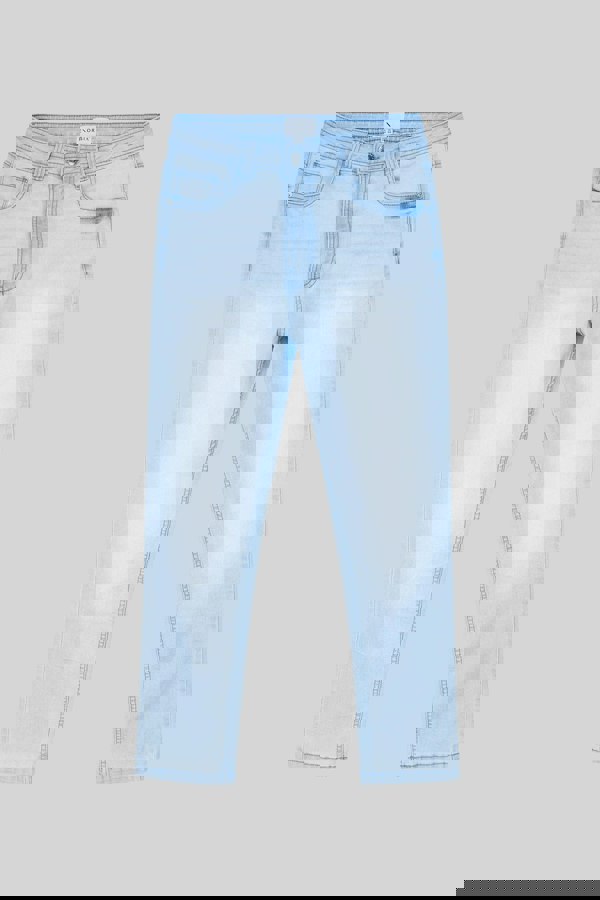 ENORSIA Mid Waist Ankle Length Jeans