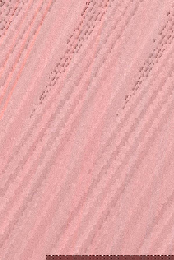 Balloon Sleeve Chiffon Maxi Dress - Blush Pink DR3041QZ