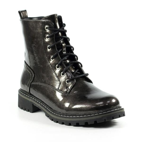 Lunar Womens/Ladies Nala Ankle Boots - Grey - 