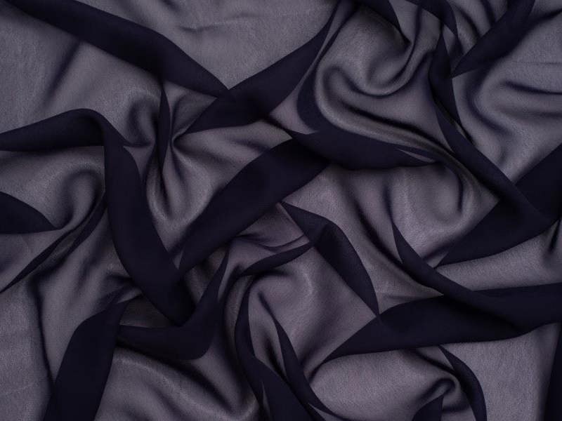 Minerva Core Range Minerva Light Sheer Chiffon Fabric - Plain Design Dressmaking Fabric, 110 cm / 44" Wide - per metre