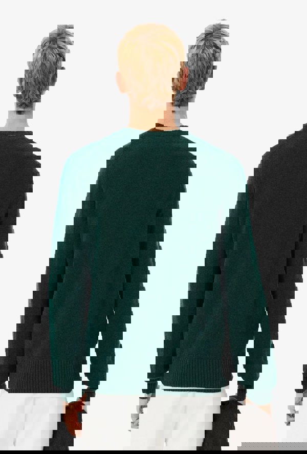 Lacoste Carded Wool Crew Neck Sweater