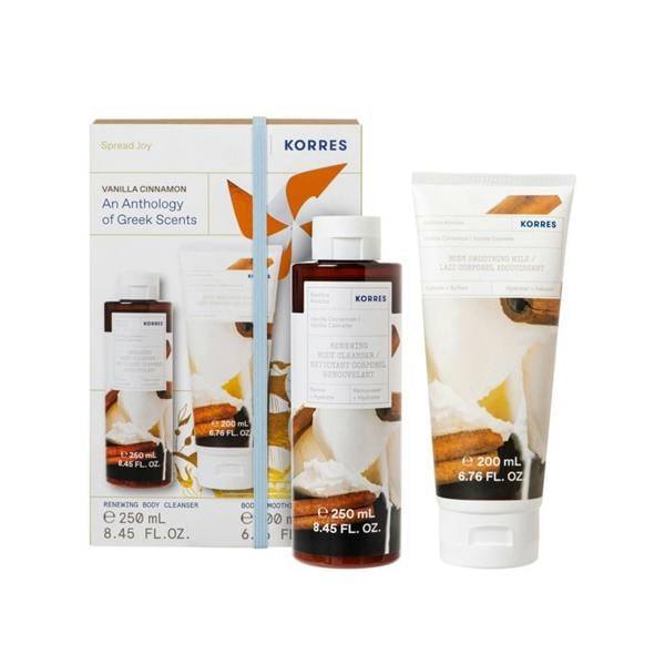 Korres Vanilla Cinnamon Shower Gel Body Milk