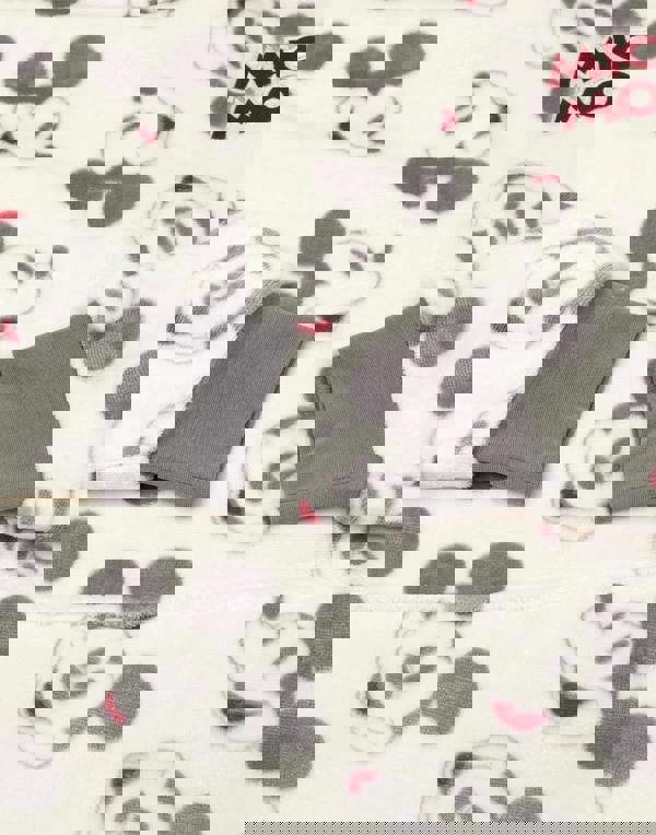 Disney Womens Beige Mickey Mouse Blanket Hoodie (One Size)