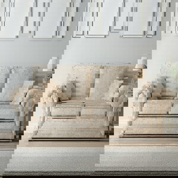 Furnishings For Less Chelsea Crushed Velvet Full Back 2 Seater