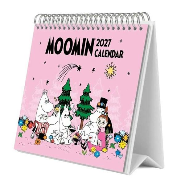 Moomins Moomin Easel Desk Calendar 2027, Desk Calendars, Month To View, History & Literature, Gift