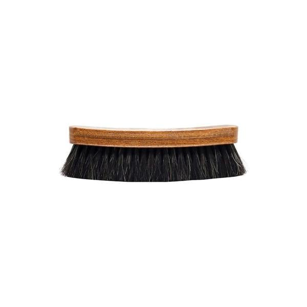 BIRCH Horsehair Brush Large - For Polishing Shoes, Boots and Leather 17cm