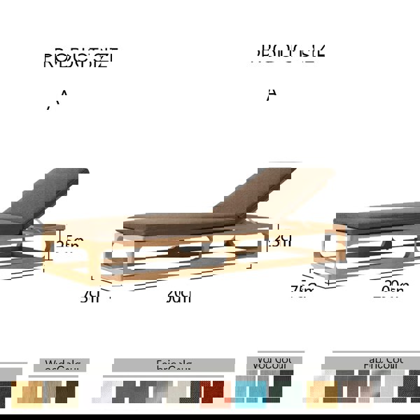 Marina Reclining Outdoor Sun Lounger, Daybed-Weilai Concept-Weilai Concept