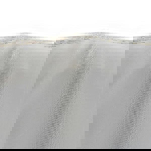 JVL Shiro Boucle Rectangular Fabric Storage Baskets for Home Organisation, Set of 3, White