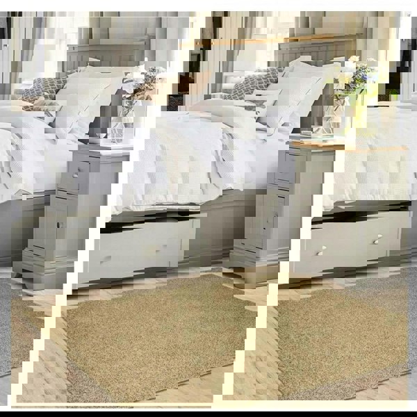 Fiji Latte Beige Washable Solid Shaggy Rug – The Rugs