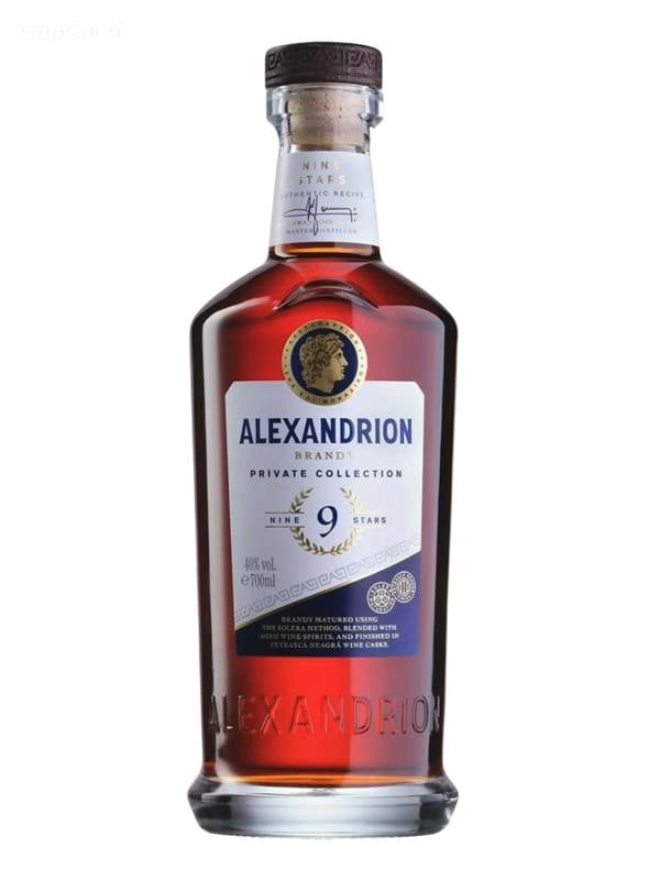 Alexandrion 9 Stars Private Collection Brandy 700ml