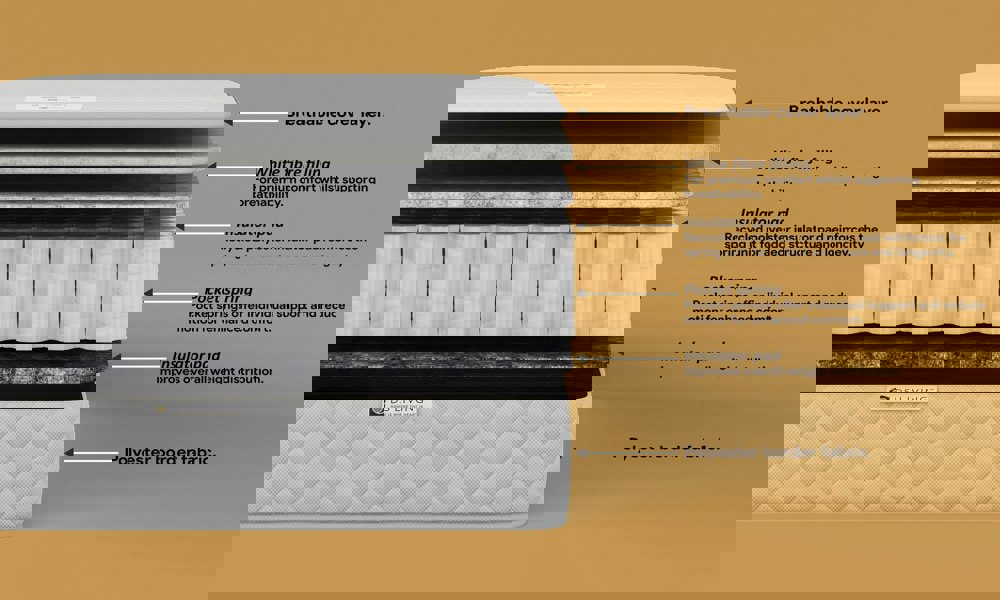 DS Living Serenity 1000 Pocket Sprung Mattress with Comfort Layers- 4ft - Small Double - Aurora by DS Living