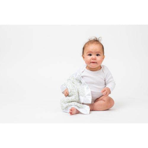 Lulujo - Muslin Security Comforter Blanket - Greenery 2 Pack