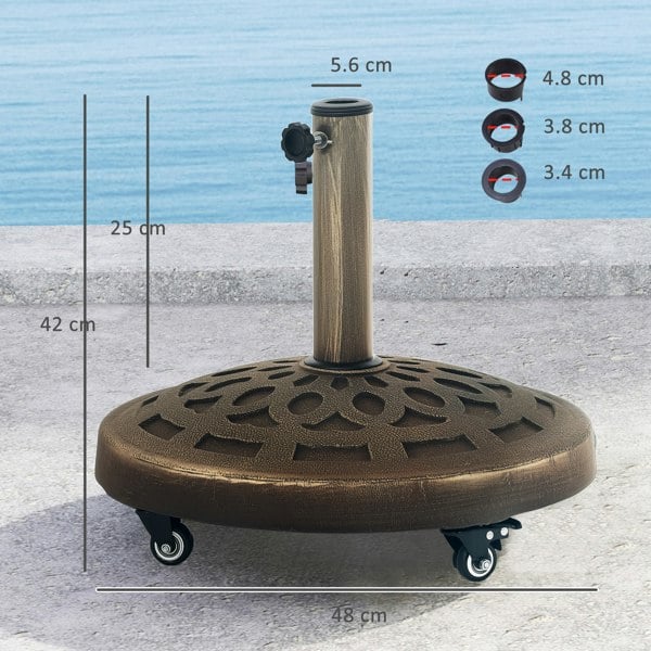 Center Pole Umbrella Base