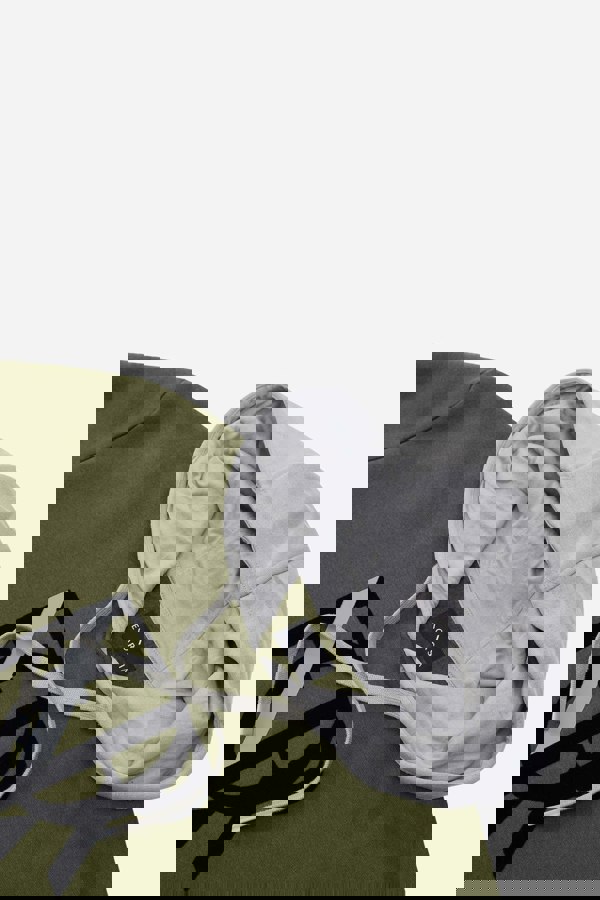 ENORSIA Mens Flock Print Overhead Hoodie