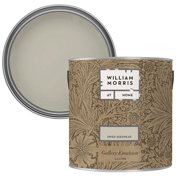 William Morris At Home Dried Seedhead Gallery Emulsion 2.5L Emulsion Paint