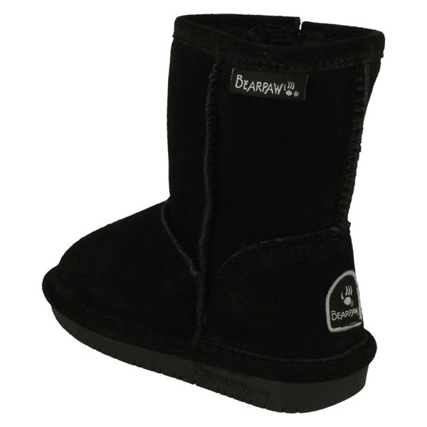 Bear Paw Girls Bearpaw Real Sheepskin Lined Boots Emma Toddler