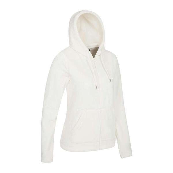 Mountain Warehouse Womens/Ladies Snaggle Fleece Hoodie - Cream - 