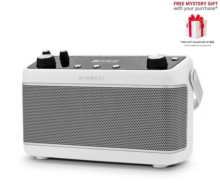 Roberts Roberts Blutune7 DAB+ / FM / Bluetooth Portable Stereo RDS Radio – Free Gift RRP £15